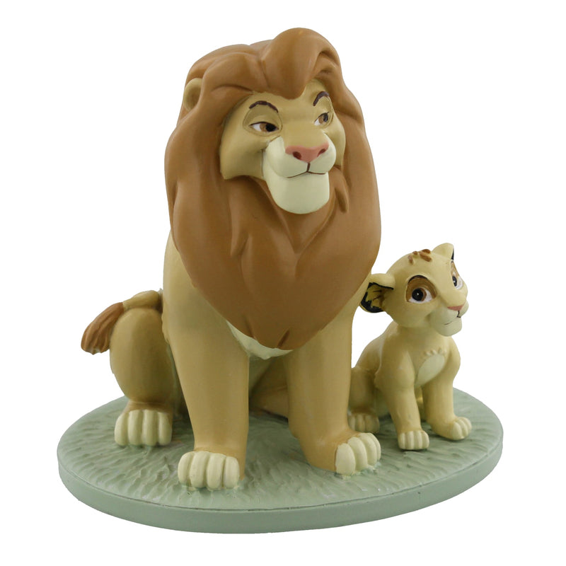 Disney - Magical Moments - Le Roi Lion - Mufasa et Simba "My Daddy is King" Statue 11cm