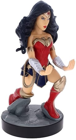 Cable Guys - DC Comics - Wonder Woman (Movie) Support Chargeur pour Téléphone et Manette - flash vidéo