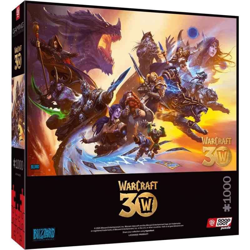 Good Loot Puzzle - Blizzard - Puzzle "Warcraft 30th Anniversary" 1000pcs