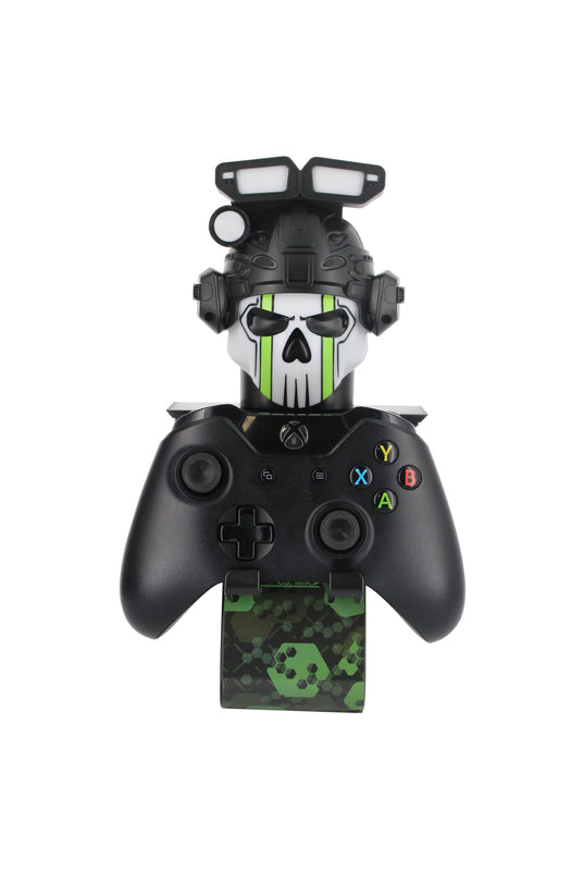 Cable Guys Ikon - Call of Duty - Ghost Logo Support Lumineux Chargeur pour Téléphone et Manette (Sans Batterie)