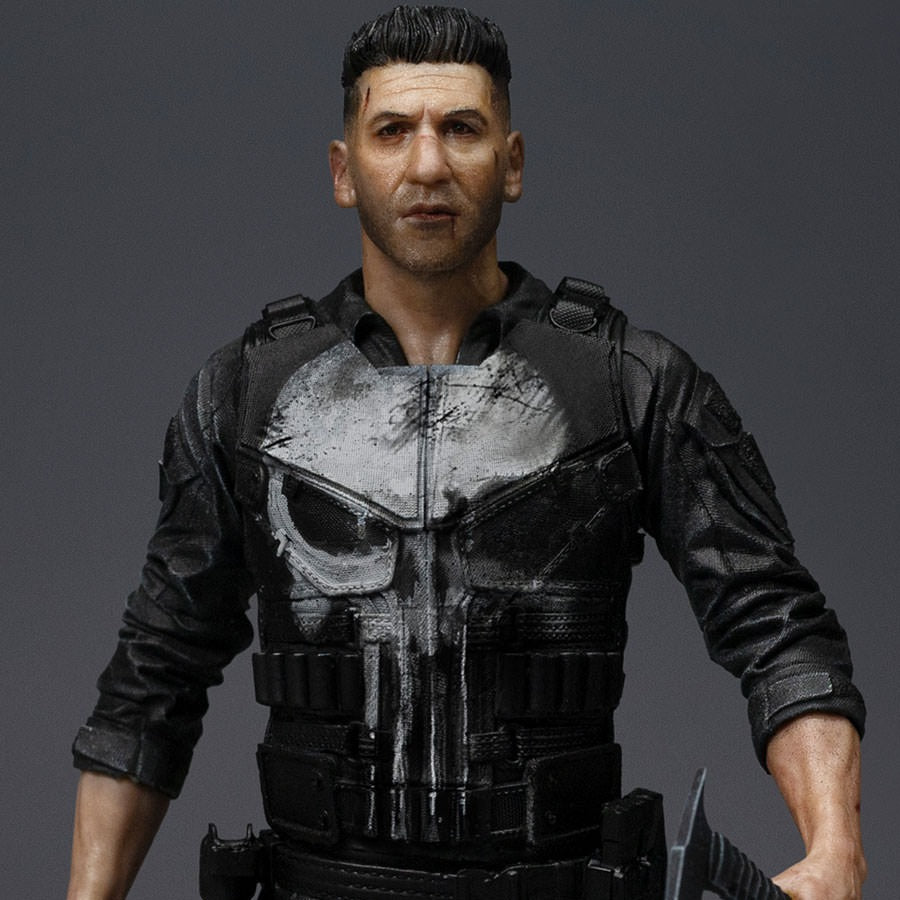 Iron Studios - Art Scale 1/10 - Marvel - Daredevil: Born Again - Punisher Statue 21cm