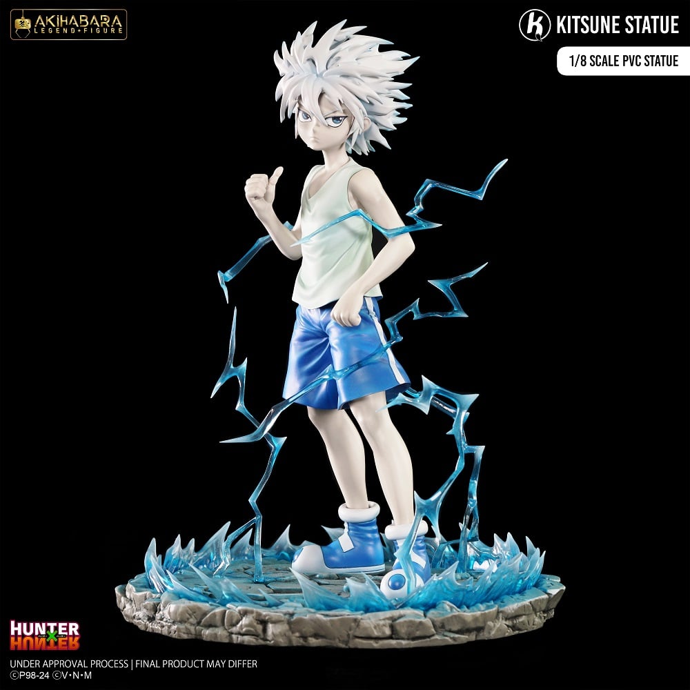 Legend Figure - Hunter × Hunter - Kirua Zoldik 1/8 Statue 20cm - flash vidéo