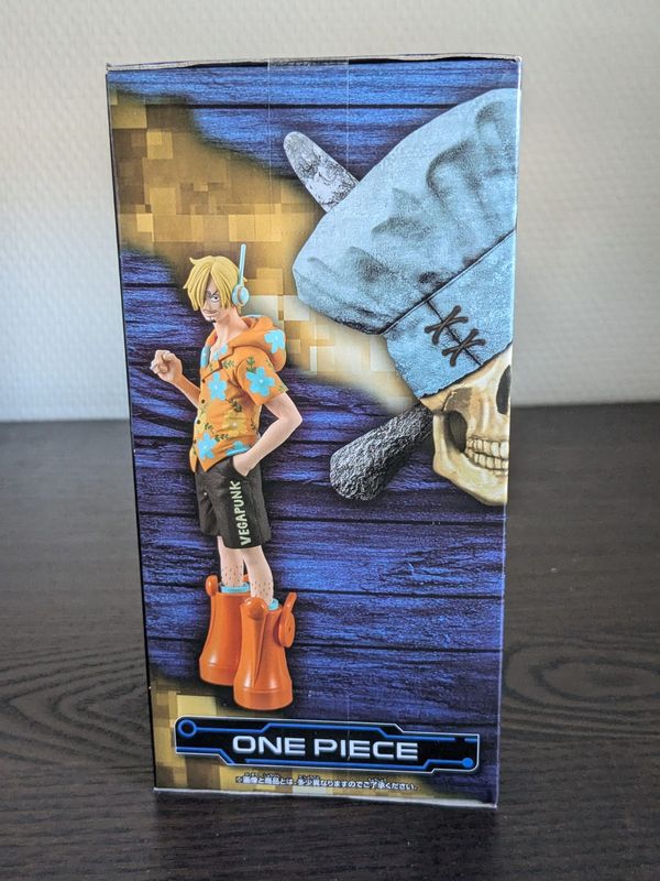 One Piece - DXF - The Grandline Series - Egghead Sanji Statue 17cm - flash vidéo