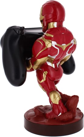 Cable Guys - Marvel - Iron Man Support Chargeur pour Téléphone et Manette - flash vidéo