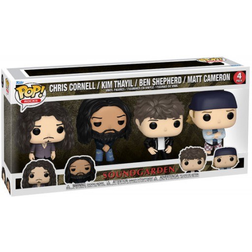 Funko Pop! 4-Pack: Soundgarden - flash vidéo