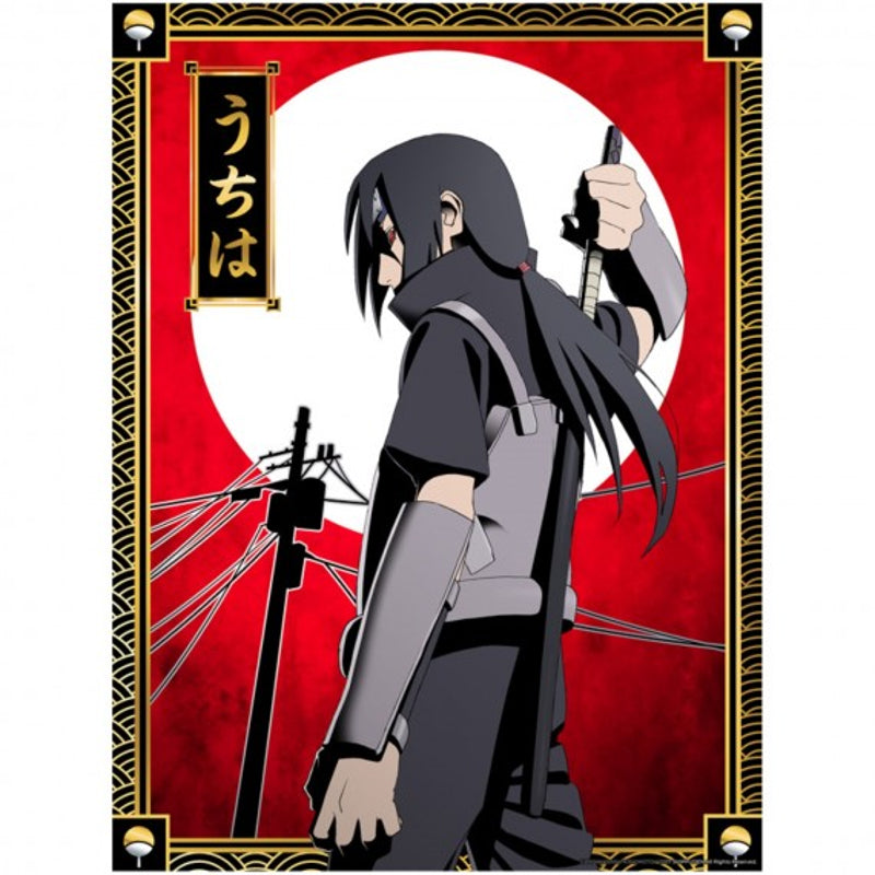 Cartoon Kingdom - Golden Poster - Naruto Shippuden #02 "Itachi" 40x31cm