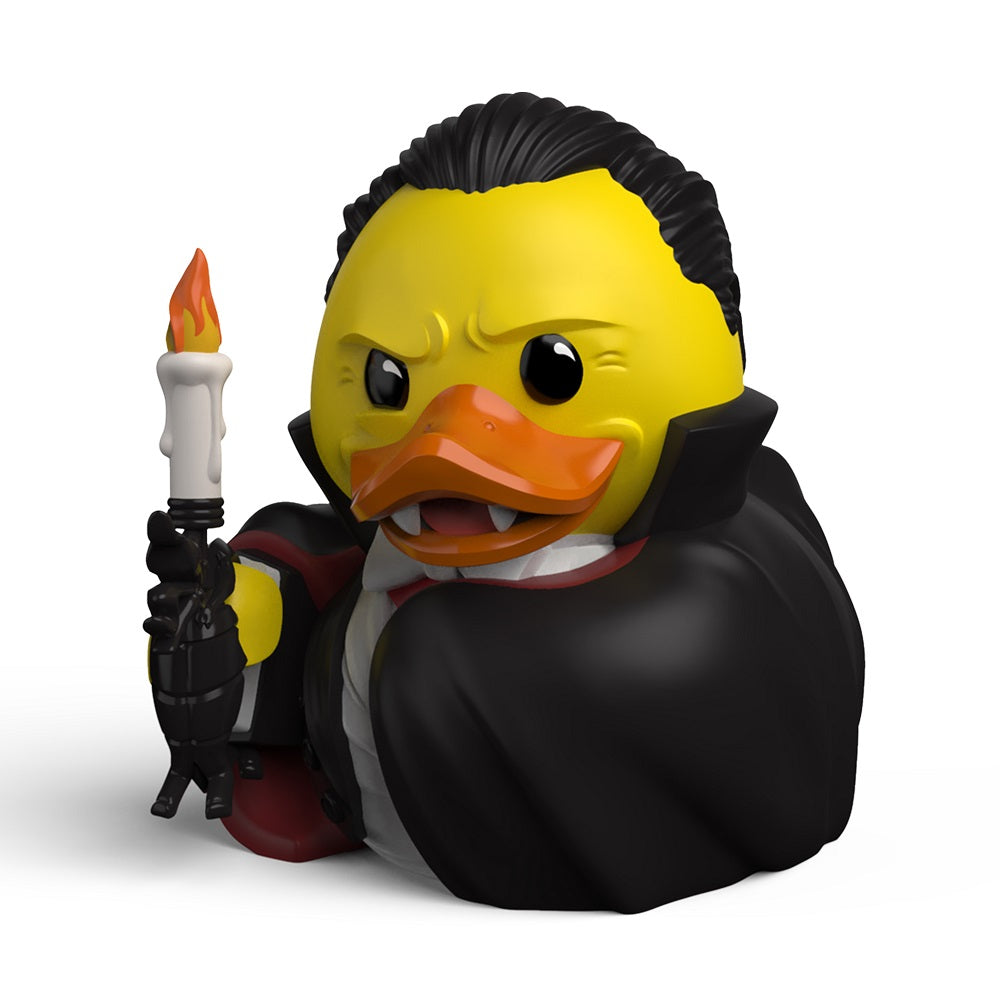 Numskull - TUBBZ Canard de bain - Universal Studios Monsters - Dracula (Première Édition) - 9cm - flash vidéo