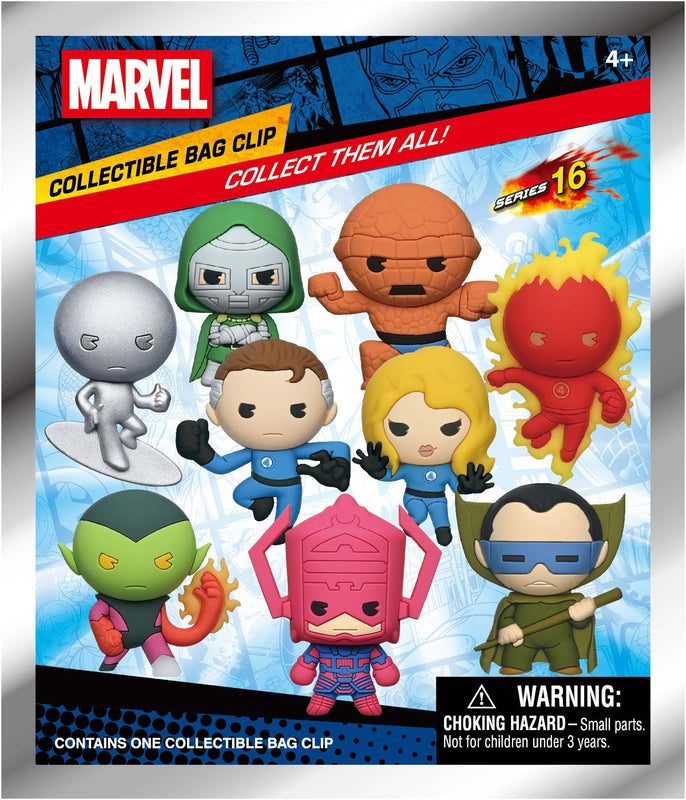 Les Quatre Fantastiques - Assortiment en blind bag de figurines de sac de collection en mousse (Série 16) (24 pcs)
