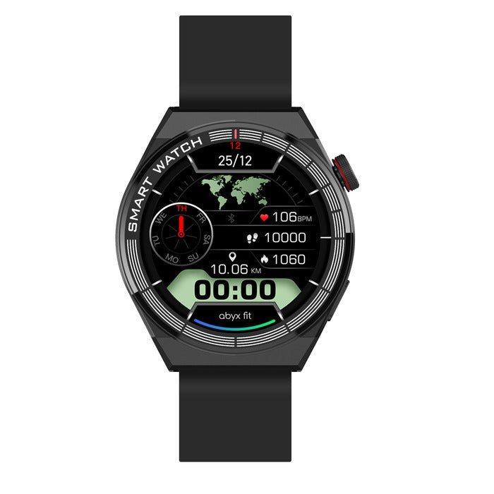 Abyx Fit - K2 - Montre connectée - Noire - flash vidéo