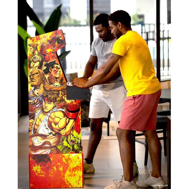 Arcade1Up - Street Fighter Legacy 14-en-1 Arcade Machine - flash vidéo