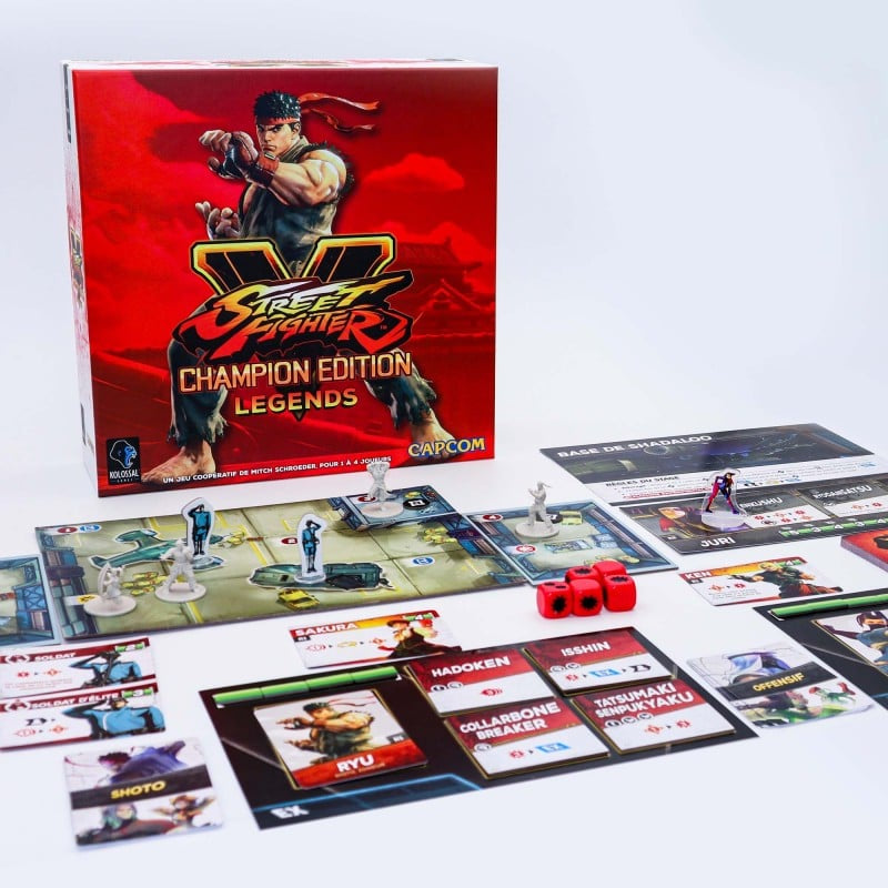 Street Fighter V: Champion Edition - Legends - Édition Rouge