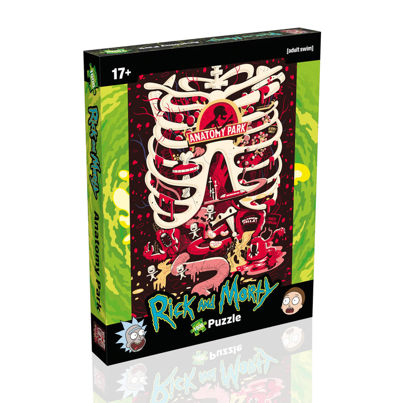 Rick & Morty - Parc Anatomique Puzzle 1000 pcs