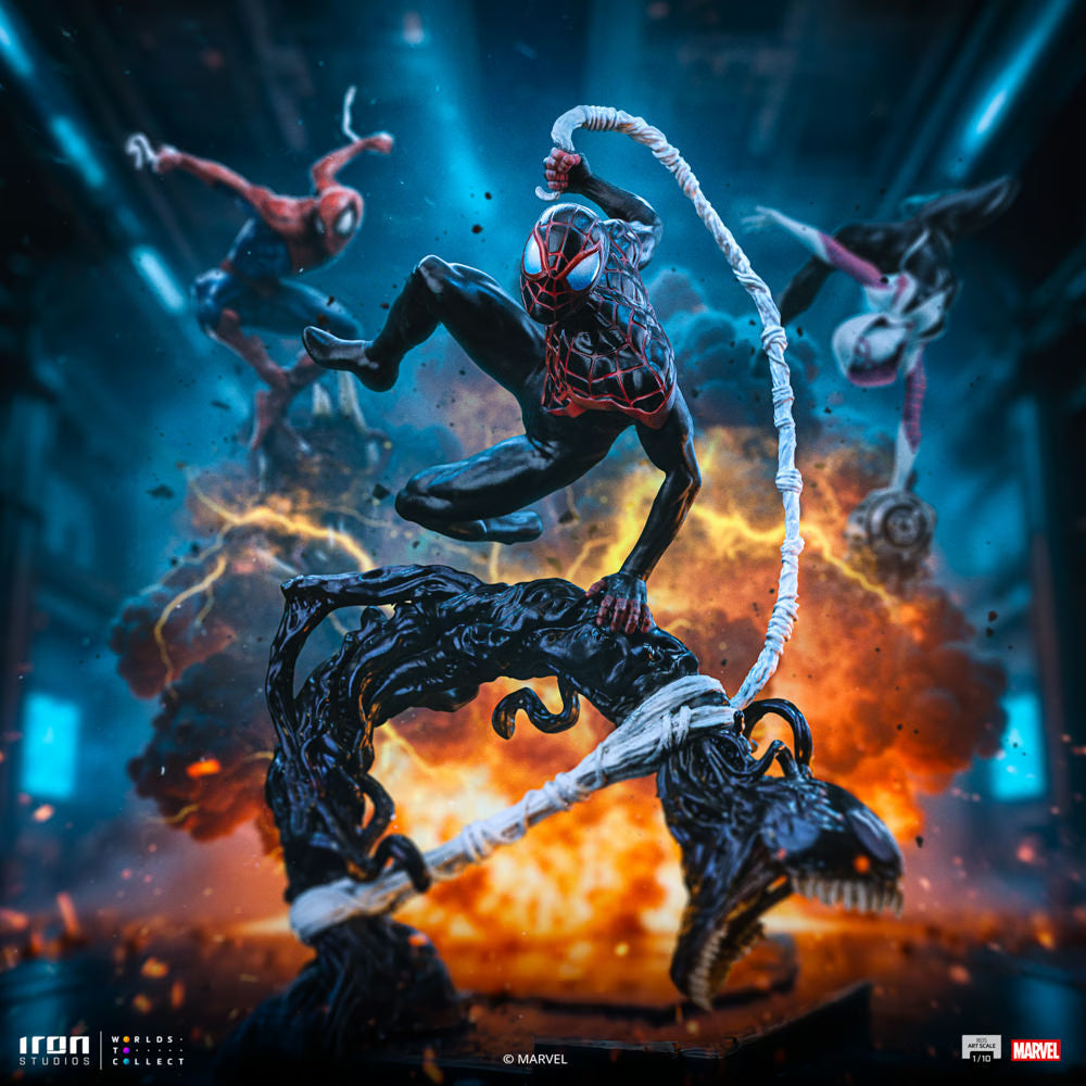 Iron Studios - Art Scale 1/10 - Marvel - Spider-Man - Miles Morales Statue 32cm