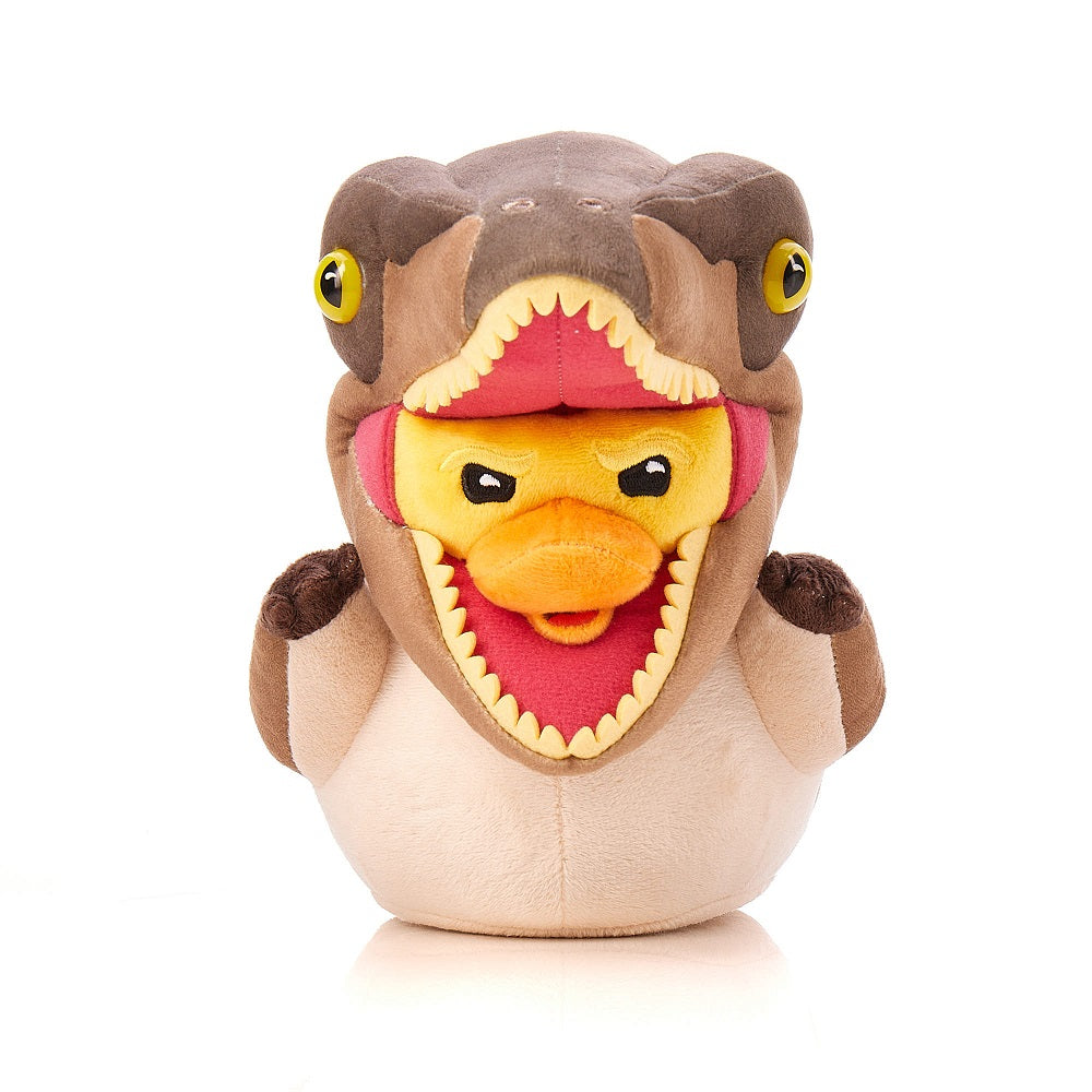 Numskull - TUBBZ Peluche - Jurassic Park - Vélociraptor - 24cm - flash vidéo