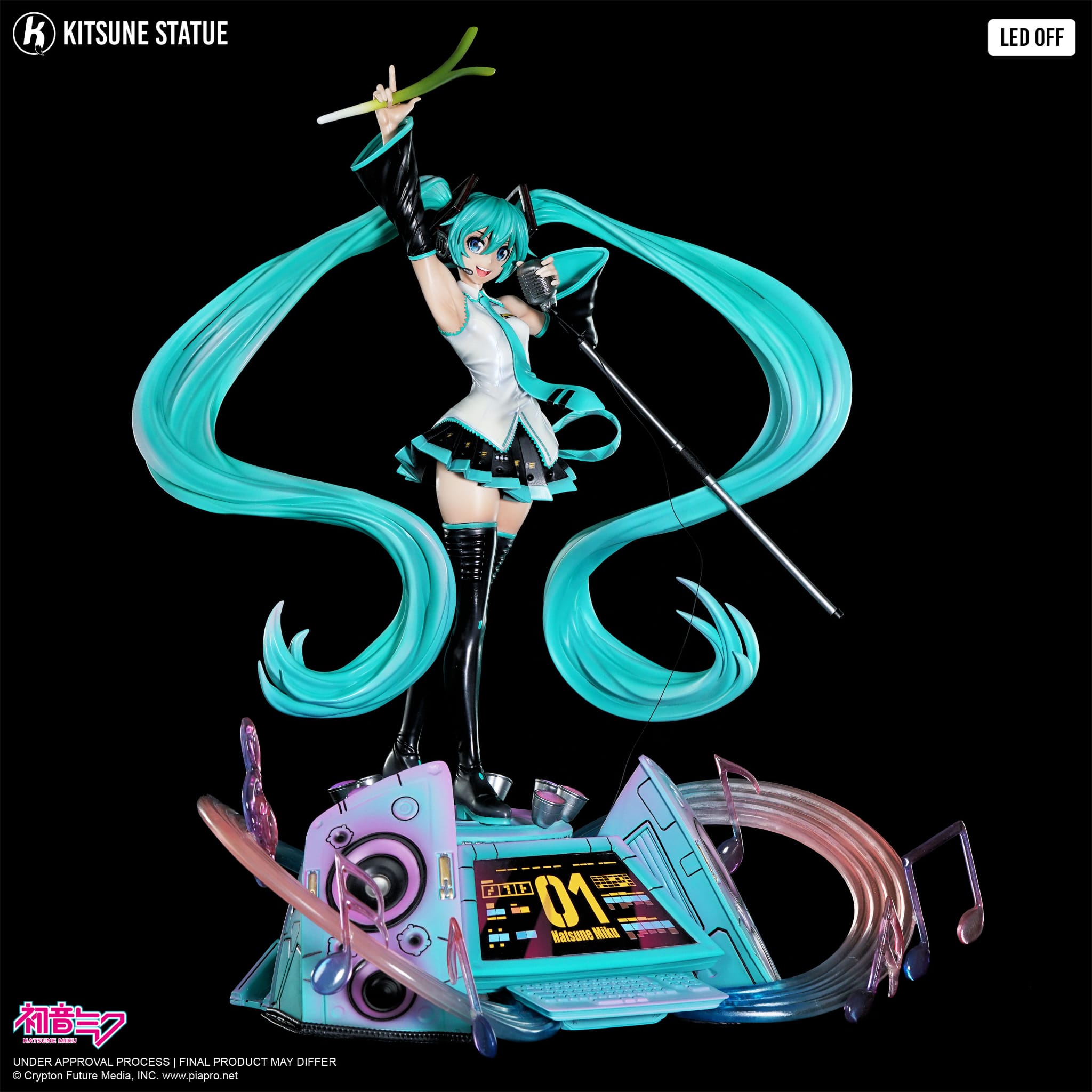 Kitsune Statue - Legend Figure 1/6 - Vocaloid - Hatsune Miku Statue 41cm