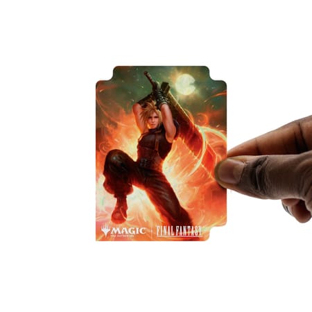 Ultra Pro - Magic: The Gathering - Universes Beyond: Final Fantasy - Boîte de deck 100+ Cloud, Ex-SOLDIER