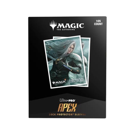 Ultra Pro - Magic: The Gathering - Universes Beyond: Final Fantasy - Sachet de 105 protèges cartes illustrés Apex Sephiroth