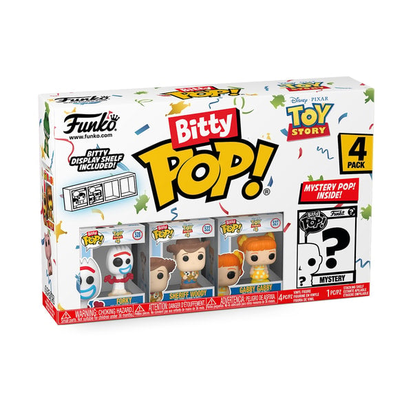 Funko Bitty Pop! 4-Pack: Disney/Pixar: Toy Story - Forky - flash vidéo