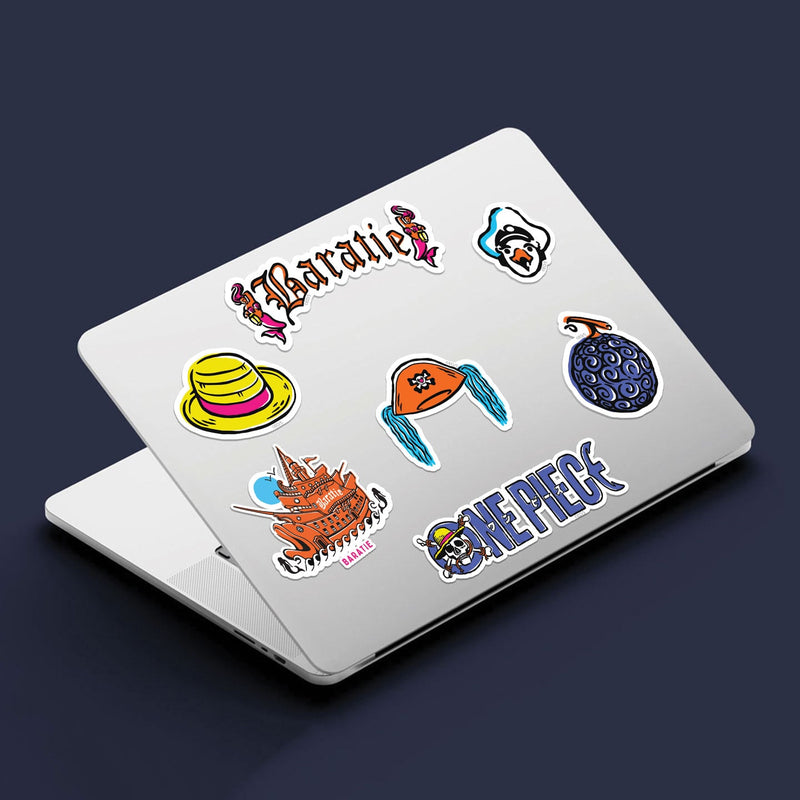 One Piece (Live Netflix) - Set de Stickers Tech