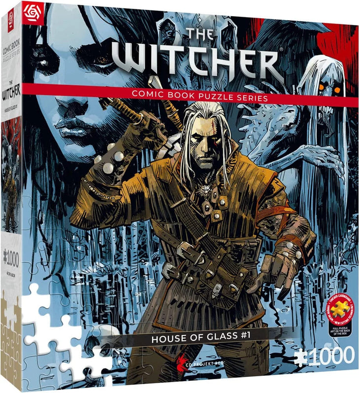 Good Loot Puzzle - The Witcher: Comic Book Puzzle Series - Puzzle "House of Glass #1" 1000pcs