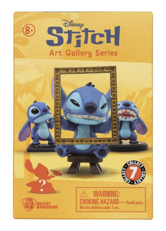 YuMe Hero Box Blind Box Art Gallery Series - Display de figurines Stitch (12 unités) - 2 PDQs