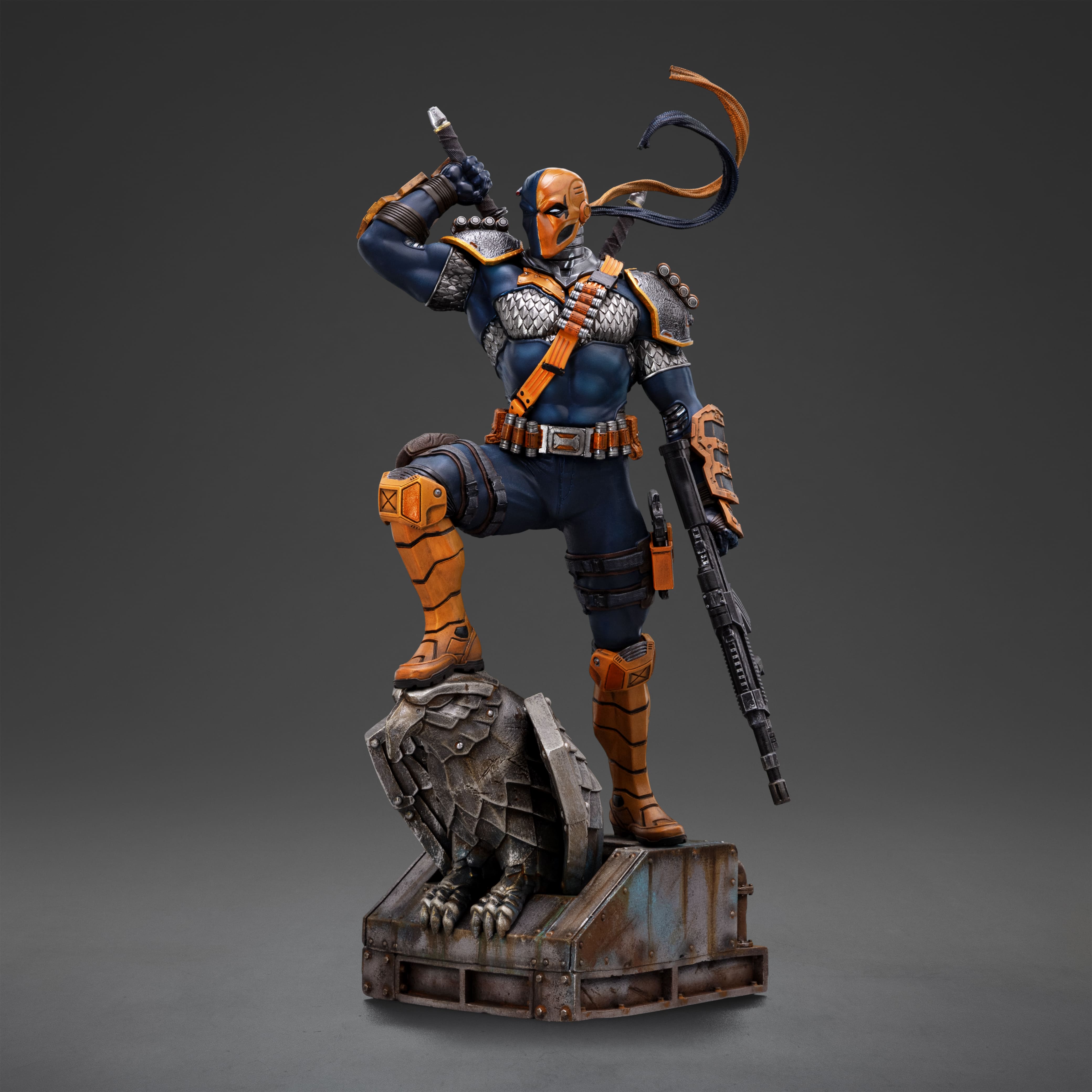 Iron Studios - Art Scale 1/10 - DC Comics Series 9 - Deathstroke Statue 25cm - flash vidéo