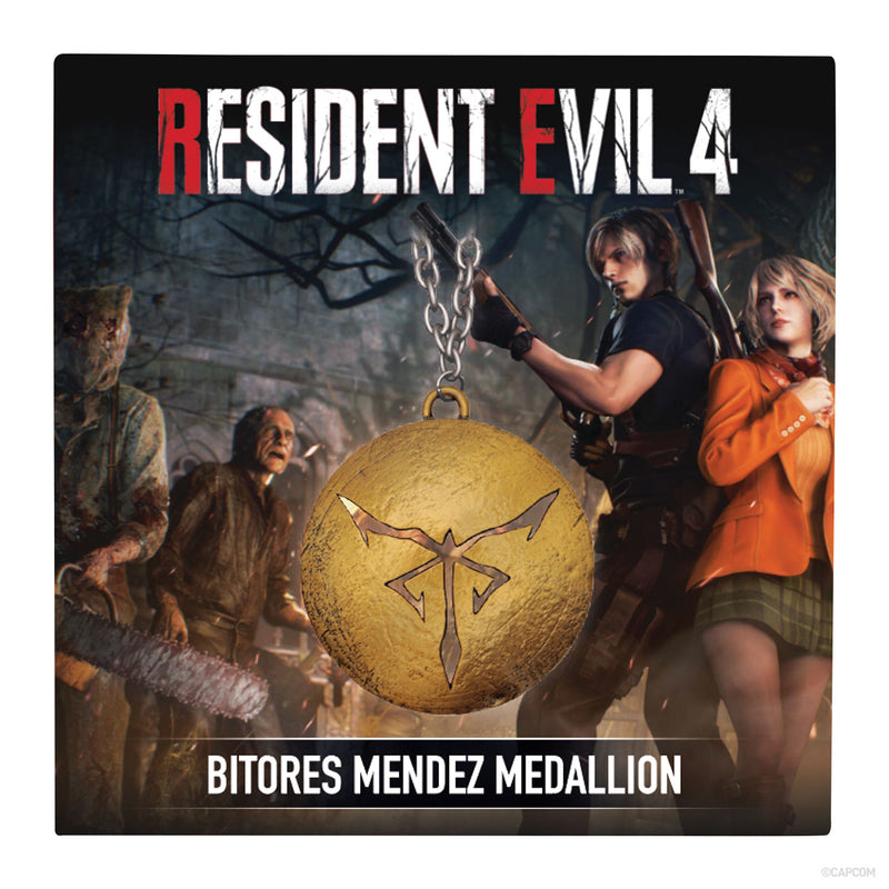 Resident Evil 4 - Médaillon de collection "Bitores Mendez" en Édition Limitée
