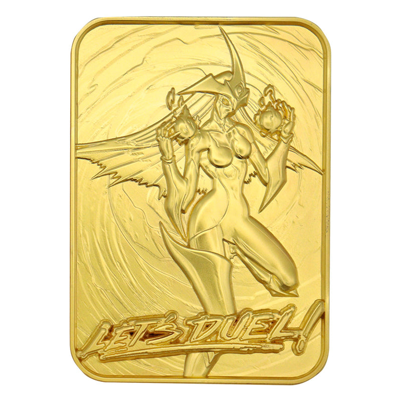 Yu-Gi-Oh! GX - Lingot Plaqué Or 24 Carats "Burstinatrix, Héros Elémentaire" en Édition Limitée