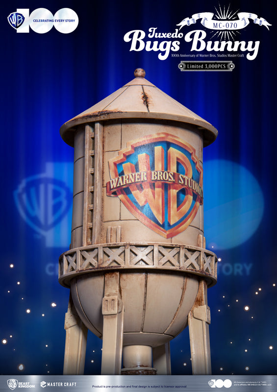 Warner Bros - MC-070 - 100th Anniversary of Warner Bros. Studios - Statue Bugs Bunny Tuxedo Master Craft