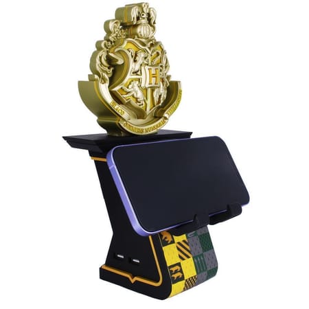 Cable Guys Ikon - Harry Potter - Poudlard Logo Support Lumineux Chargeur pour Téléphone et Manette - flash vidéo