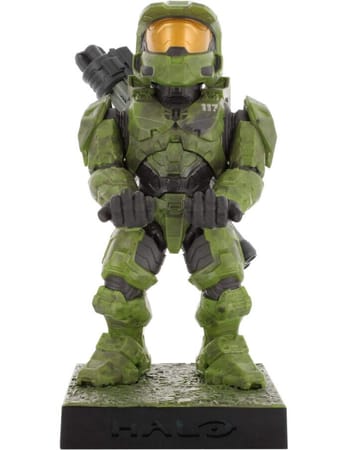 Cable Guys - Halo Infinite - Master Chief Support Chargeur pour Téléphone et Manette - flash vidéo