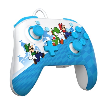 PDP - Manette de jeu filaire REMATCH Mario Escape pour Nintendo Switch et Switch OLED - flash vidéo