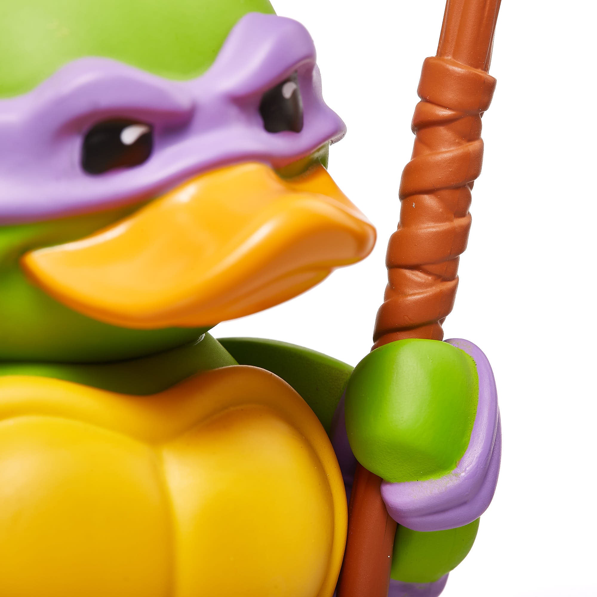 Numskull - Mini TUBBZ Canard de bain - Tortues Ninja - Donatello (Édition baignoire) - 8cm - flash vidéo