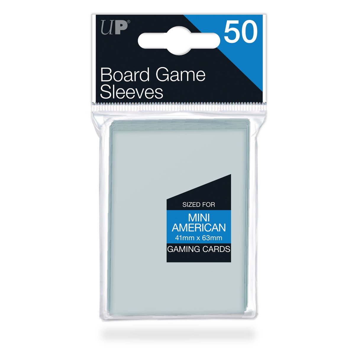 Ultra Pro - Sachet de 50 protèges cartes pour jeux de société américain petit format (41 x 63 mm) - flash vidéo