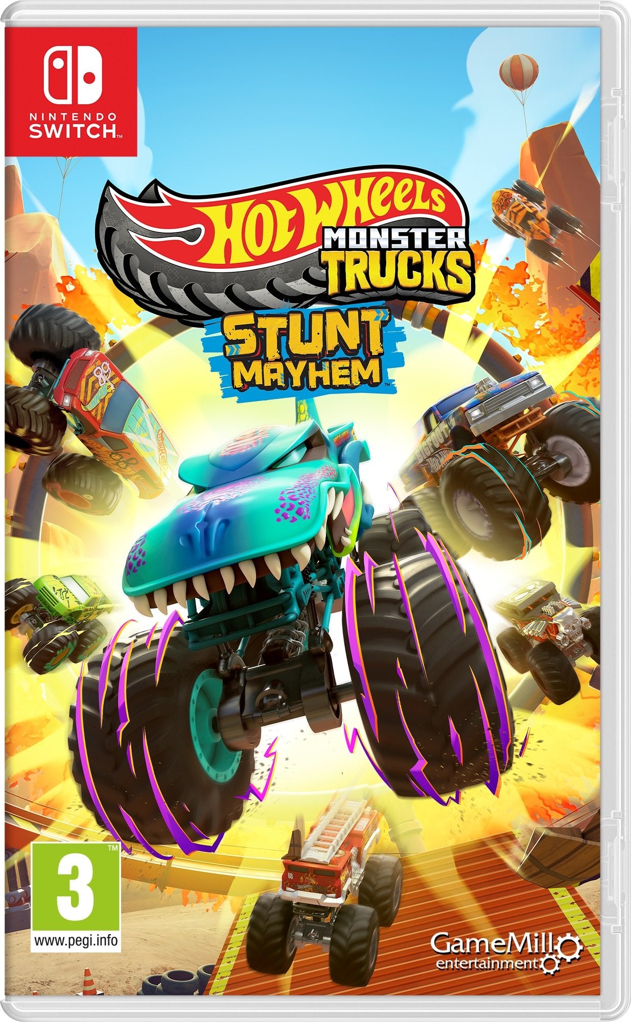 Hot Wheels Monster Trucks: Stunt Mayhem - flash vidéo