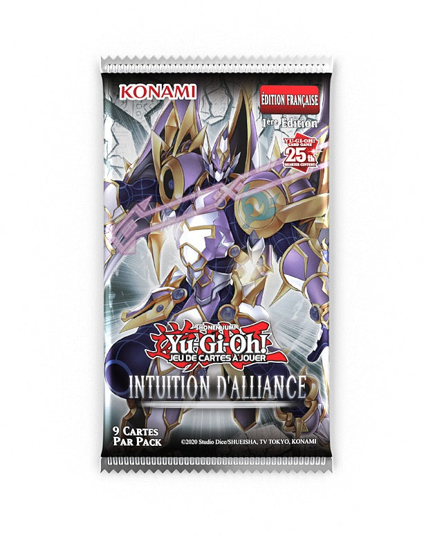 Yu-Gi-Oh! JCC - Pack de Booster Intuition d'Alliance (Blister cartonné) - flash vidéo