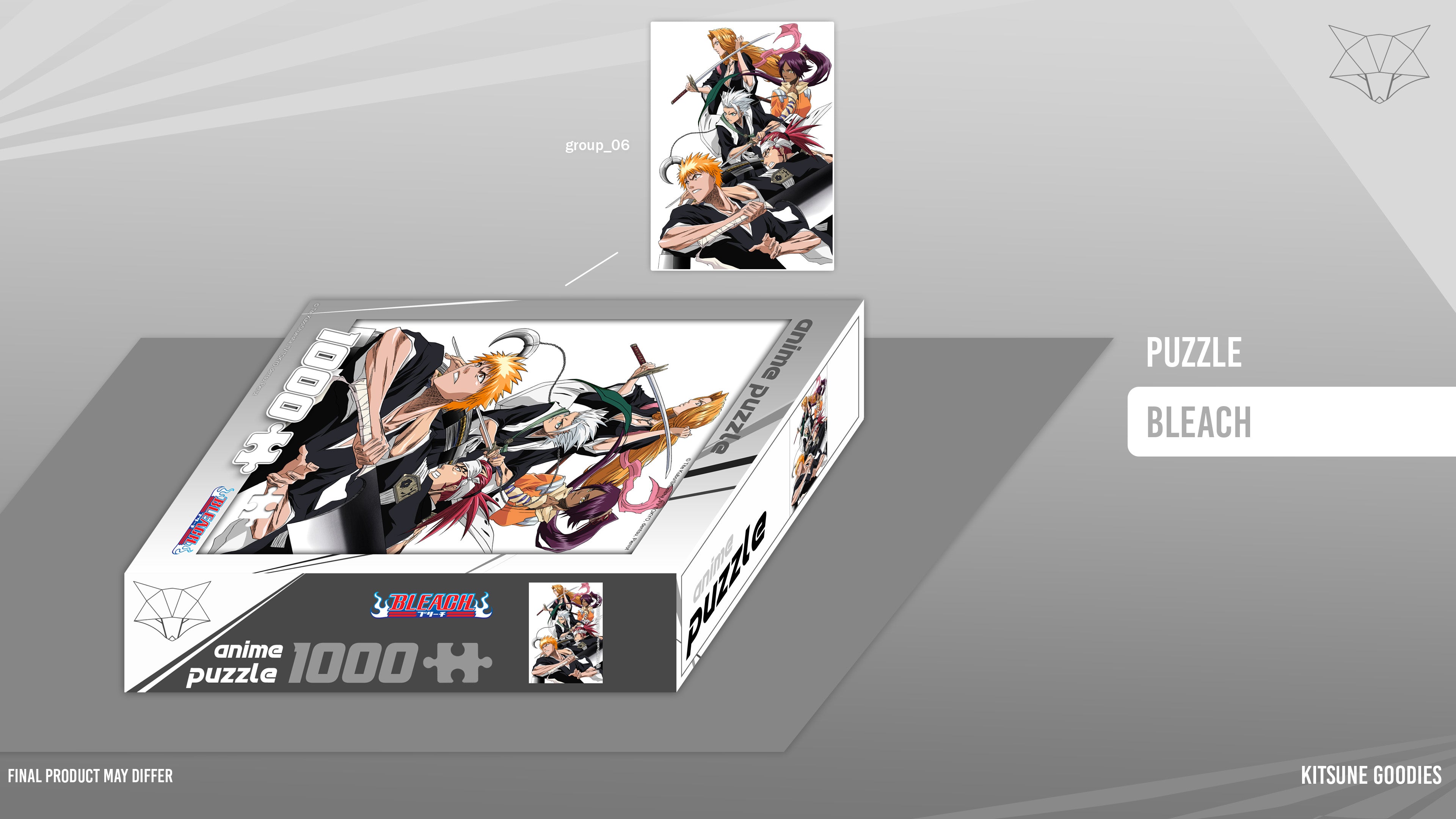 Anime Puzzle - Puzzle Bleach 04 - 1000 pcs - flash vidéo