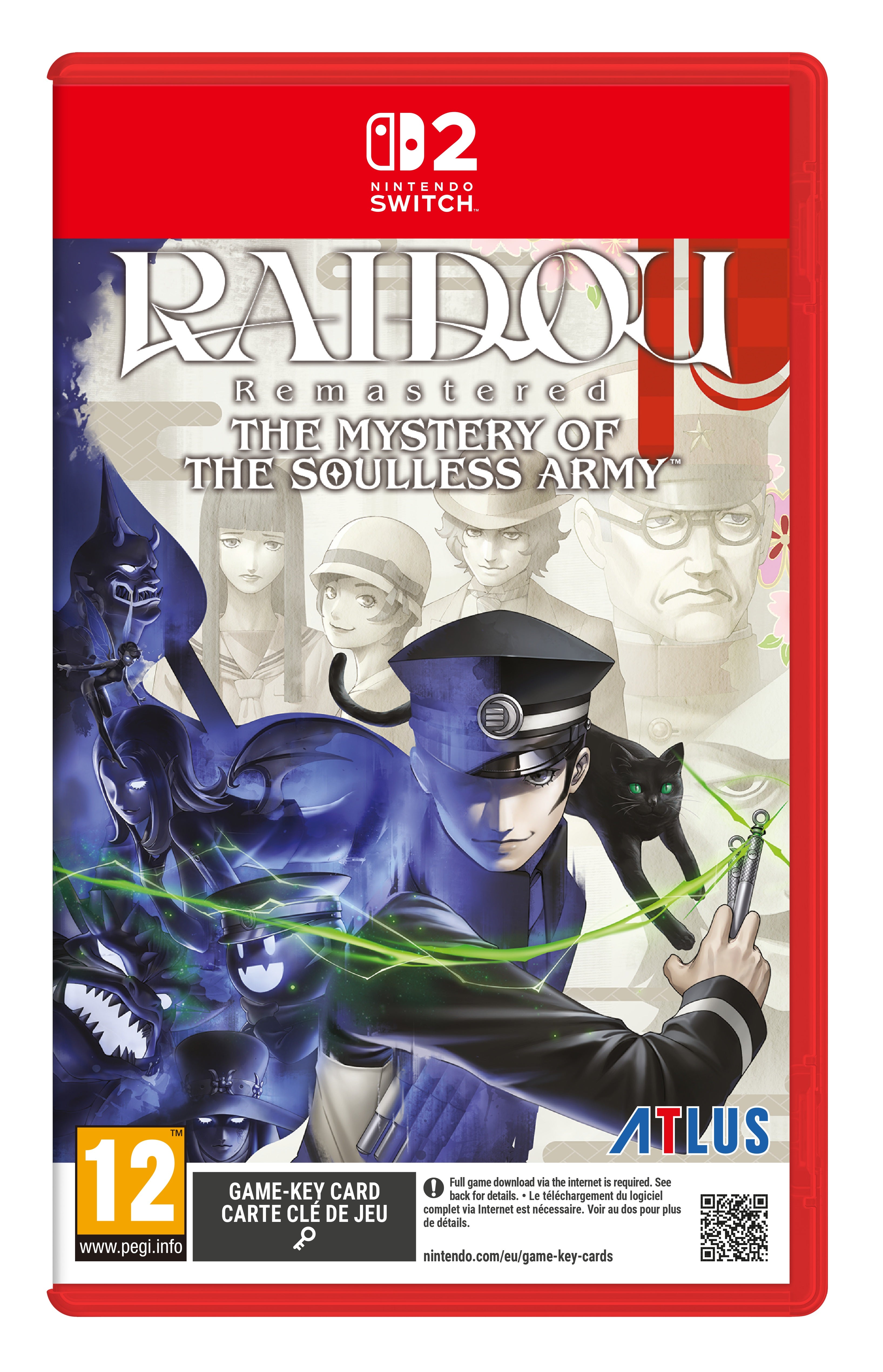 RAIDOU Remastered : The Mystery of the Soulless Army - Game-key Card