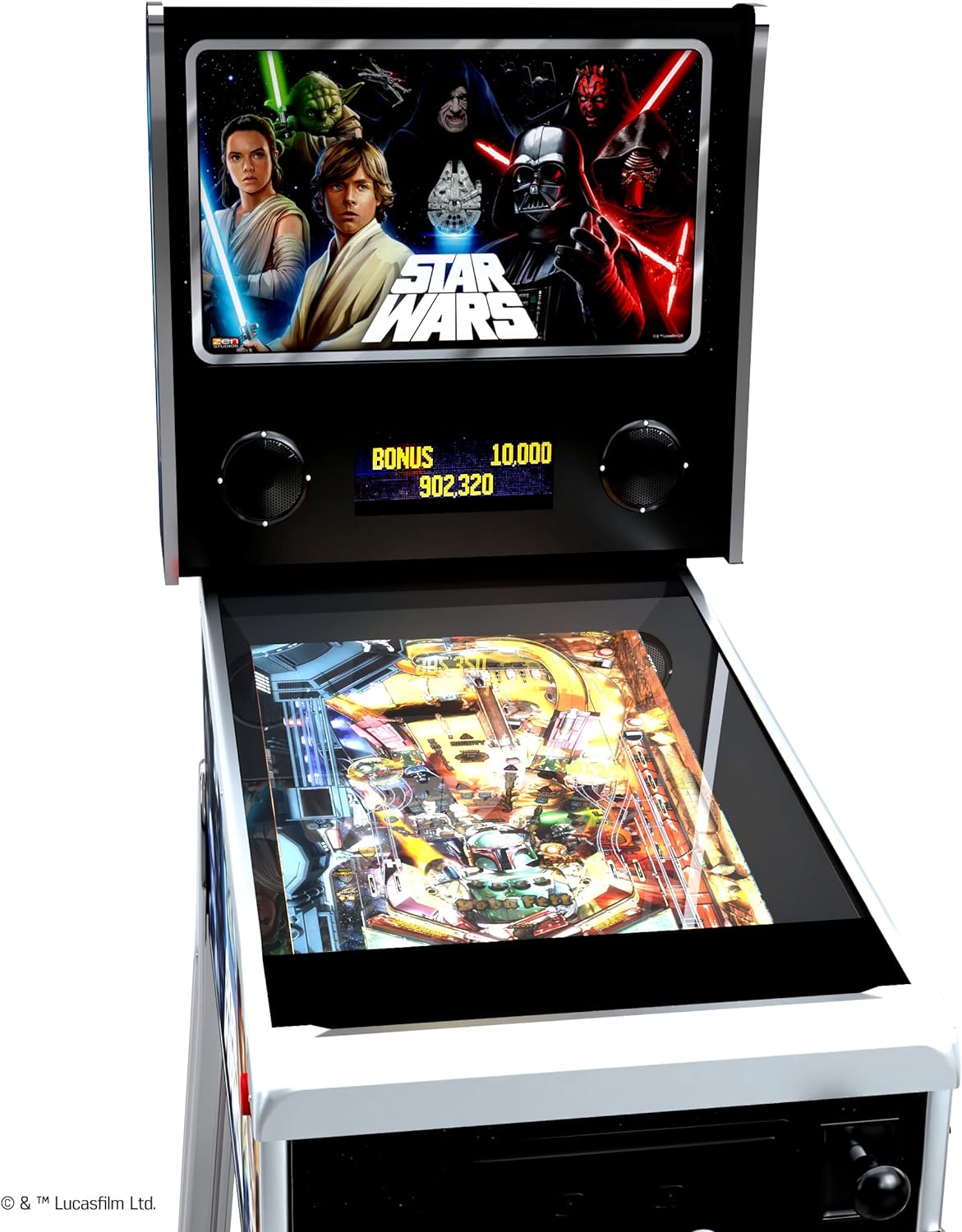 Arcade1Up - Star Wars Flipper Machine Virtuelle - flash vidéo