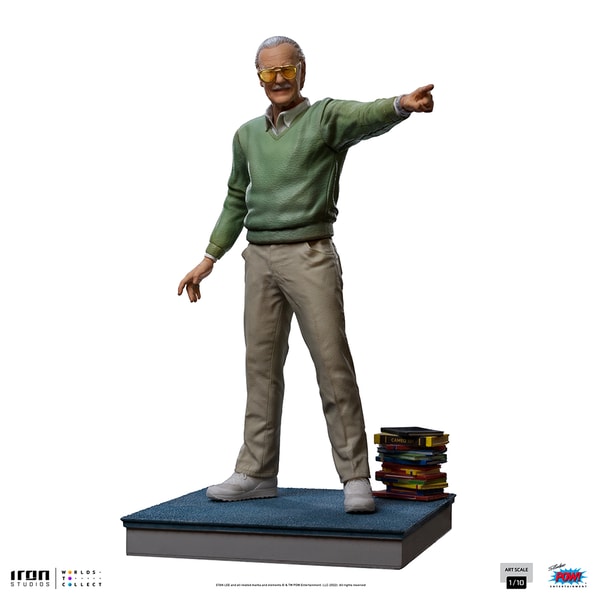 Iron Studios - Arts Scale 1/10 - POW! - Stan Lee Legendary Years Statue 21cm - flash vidéo