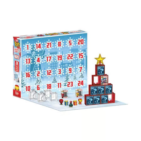 Funko Bitty Pop! Advent Calendar 2025: 24-Day Countdown Calendar - Marvel Comics