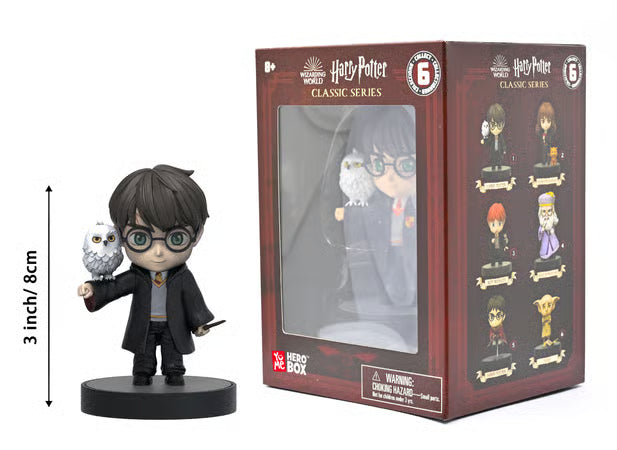 YuMe Hero Box Classic Series - Display de figurines Harry Potter 8cm (12 unités)