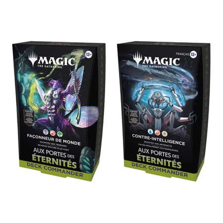 Magic: The Gathering - Assortiment de Decks Commander Aux Portes des Éternités (4 Deck Commander) - flash vidéo
