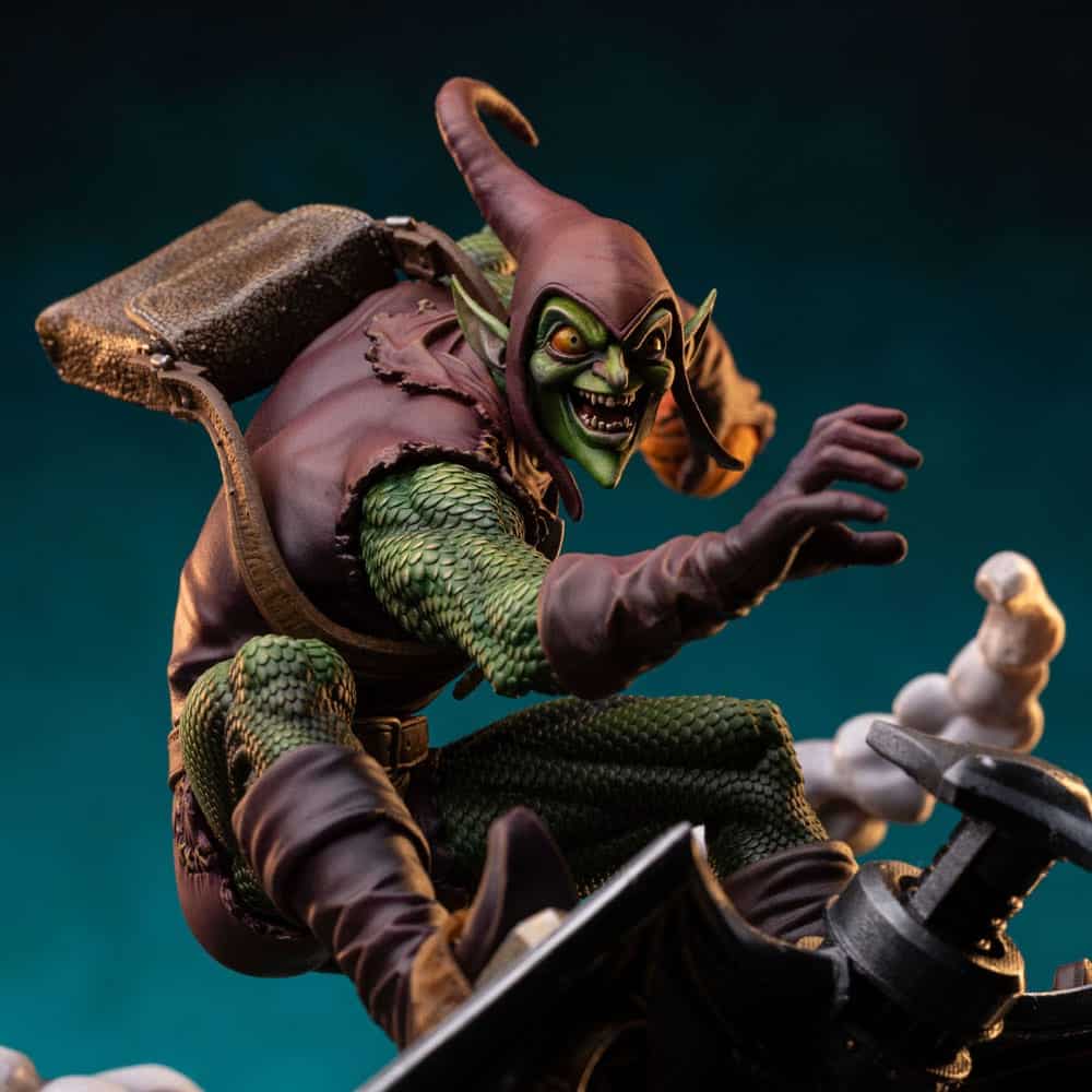 Iron Studios - BDS Art Scale 1/10 - Marvel - Spider-Man - Le Bouffon Vert Statue 27cm - flash vidéo