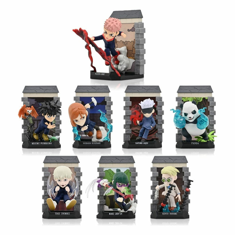 YuMe Mystery Capsule - Display de figurines Jujutsu Kaisen (12 unités)