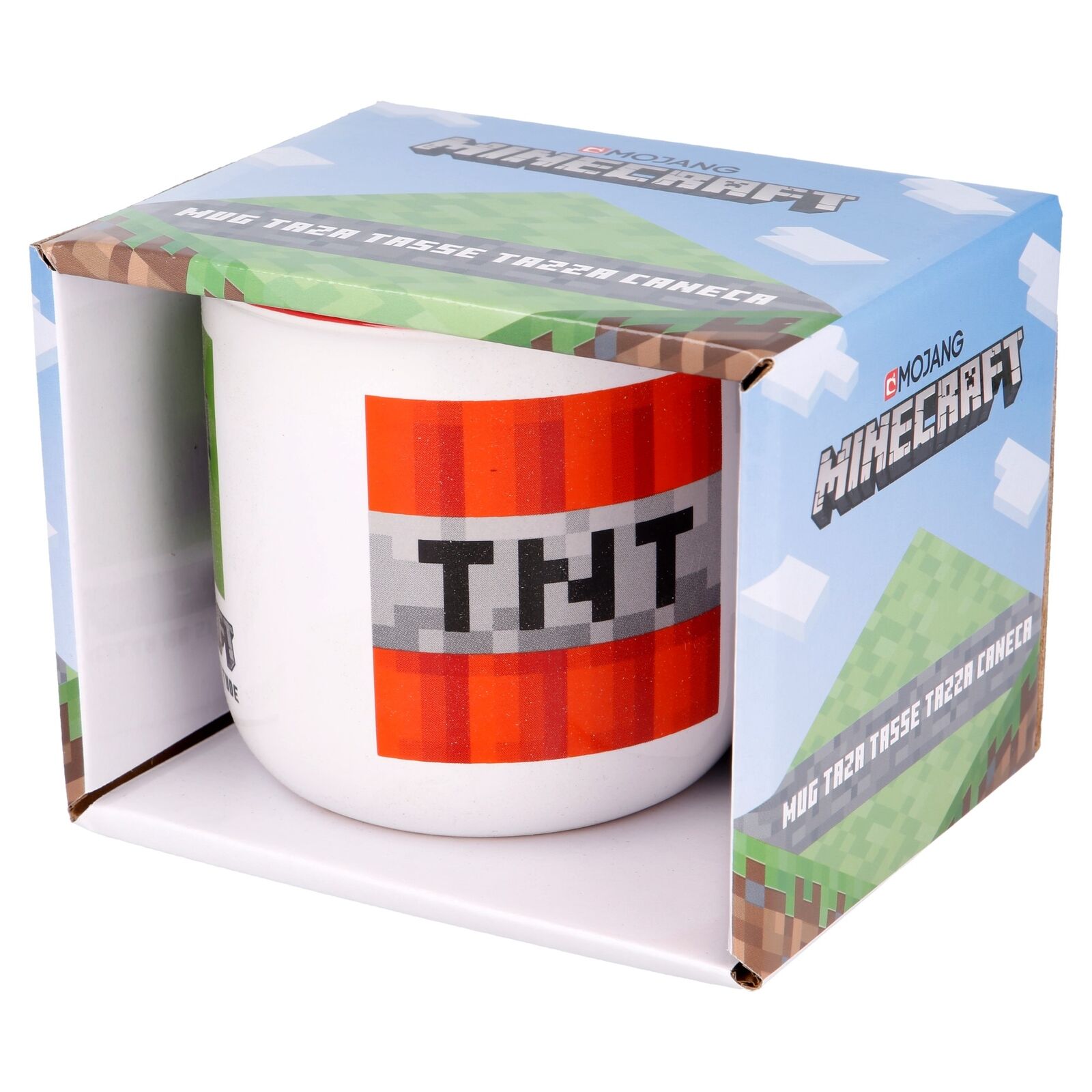 Stor - Minecraft - Mug en céramique 400ml "Creeper et TNT"