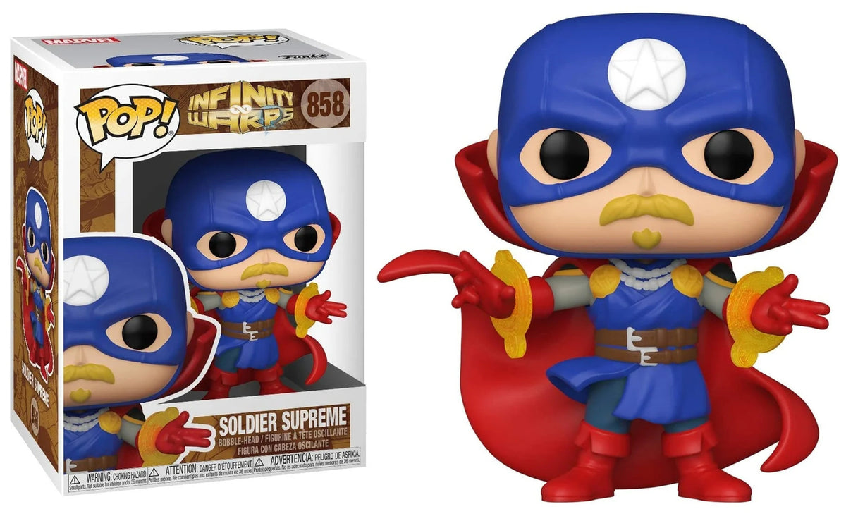 Funko Pop! Marvel: Infinity Warps - Soldier Supreme ENG Merchandising