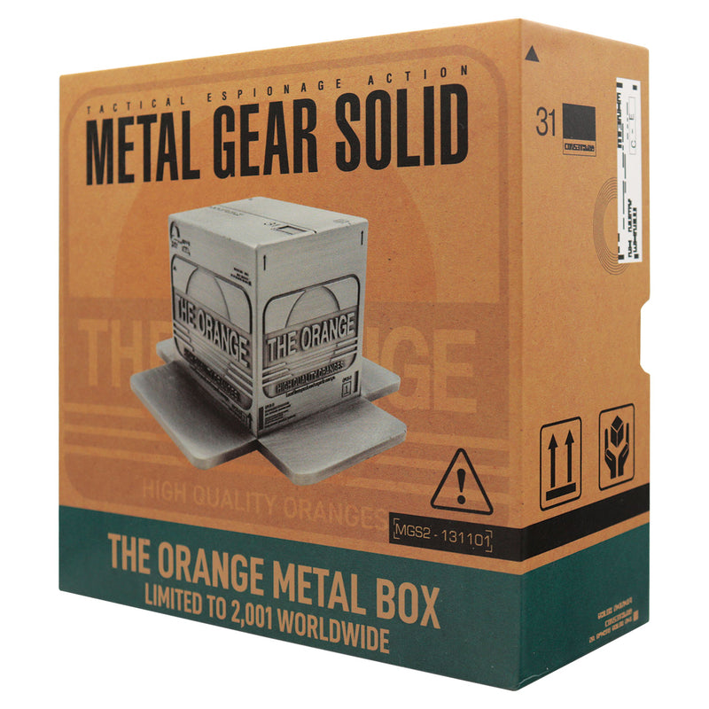 Metal Gear Solid 2 - Réplique"Orange Box" en Édition Limitée