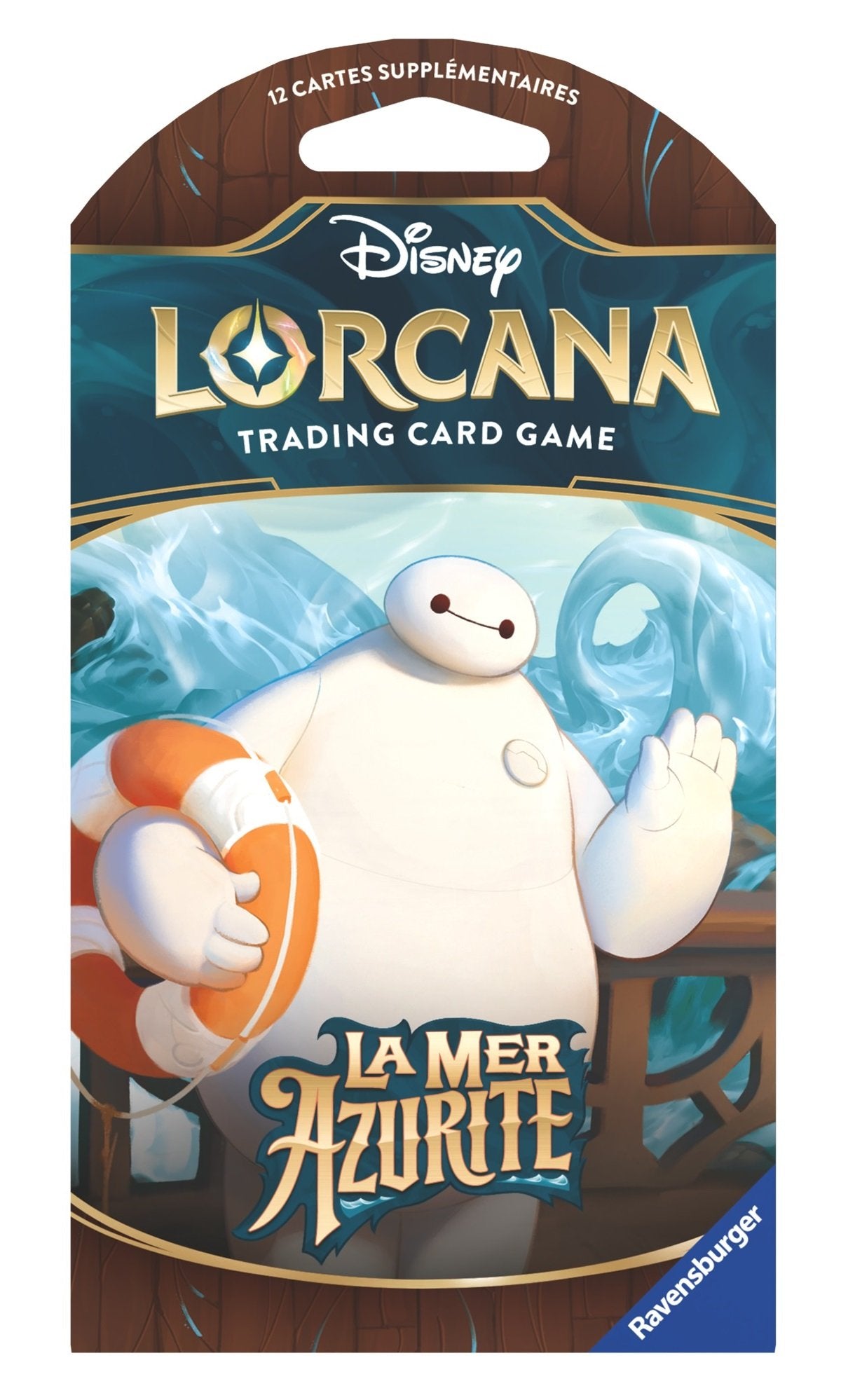 Disney Lorcana JCC : La Mer Azurite - Booster sous blister (1x blister cartonné aléatoire) - flash vidéo