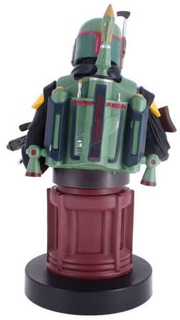 Cable Guys R.E.S.T - Book of Boba Fett - Boba Fett Support pour Téléphone et Manette - flash vidéo